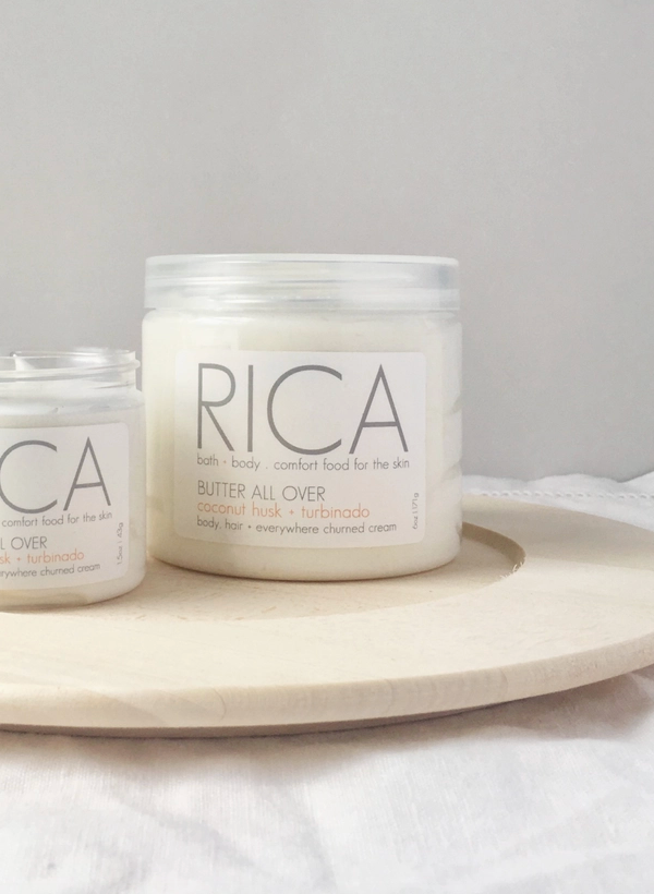 RICA Butter All Over Coconut Husk & Turbinado 6oz