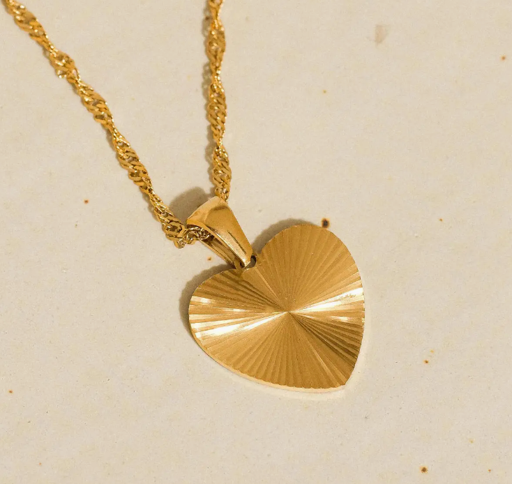 Grace Heart Necklace