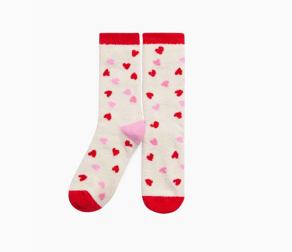 Candy Heart Socks