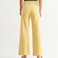 The Sailor Wide Leg Denim in Light Yellow