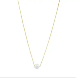 8mm Single Pearl Necklace
