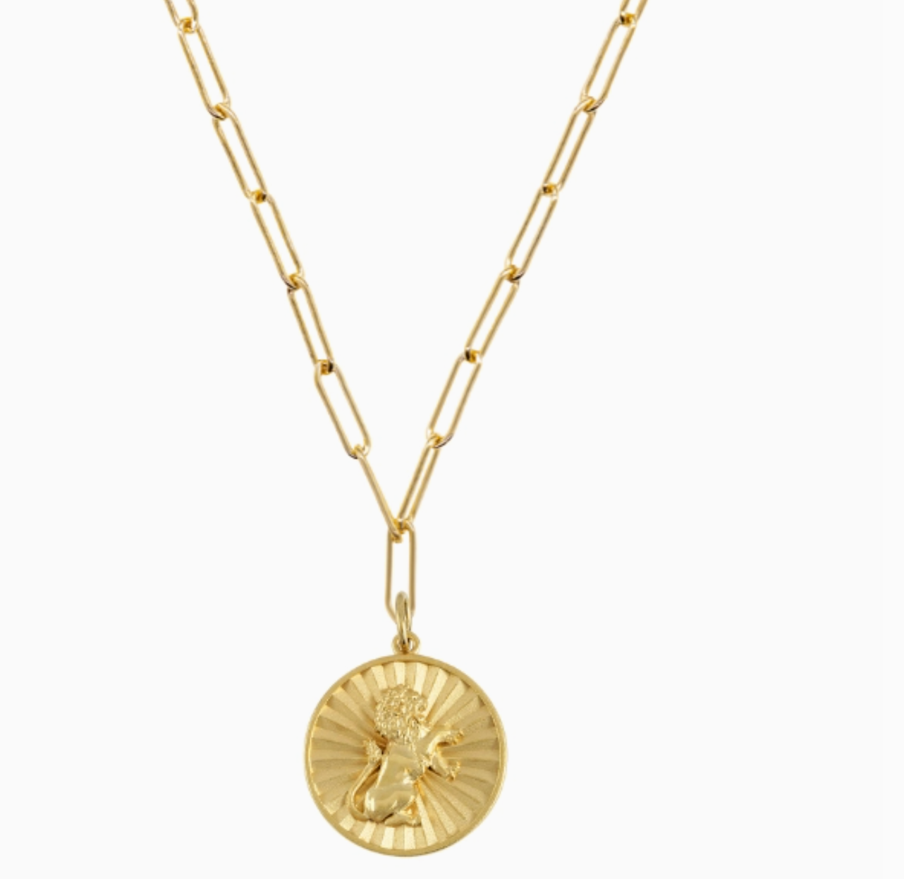 HART Courage & Strength Lion Coin Necklace
