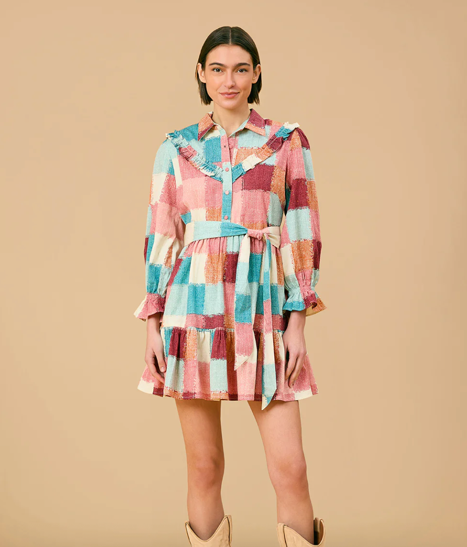 Olivia by Livro Dale Dress in Cottage Quilt