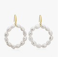 Straight Wharf Pearl Earrings