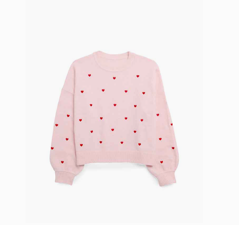 Eleanor Heart Sweater