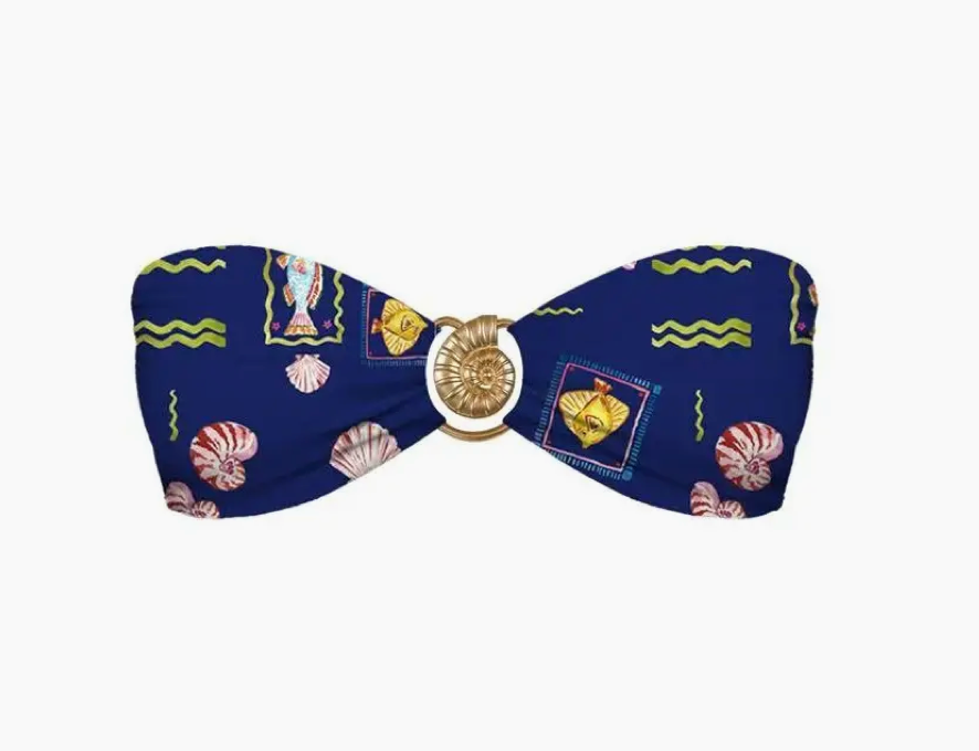 Dionis Bikini Set in Seaside Blue