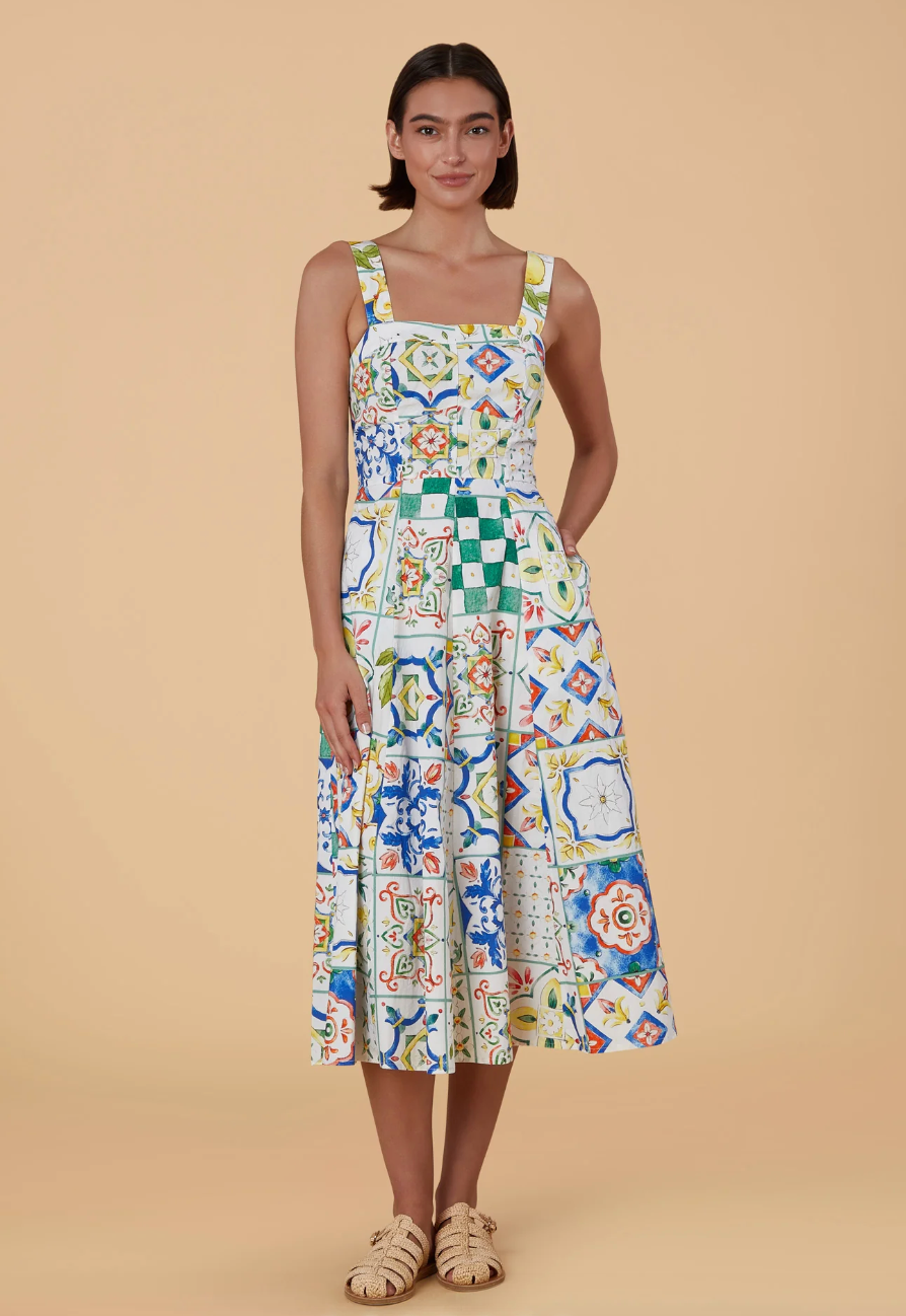 Olivia by Livro Alice Dress in Majolica