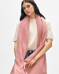 White + Warren Cashmere Travel Wrap in Faded Rose