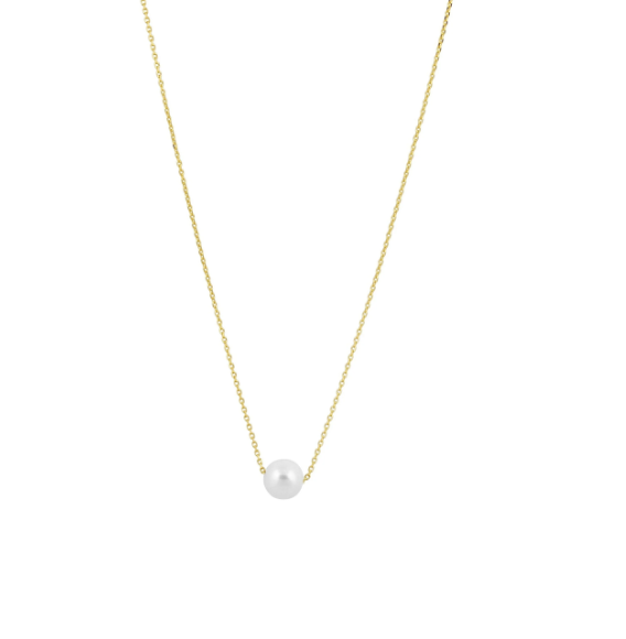 8mm Single Pearl Necklace