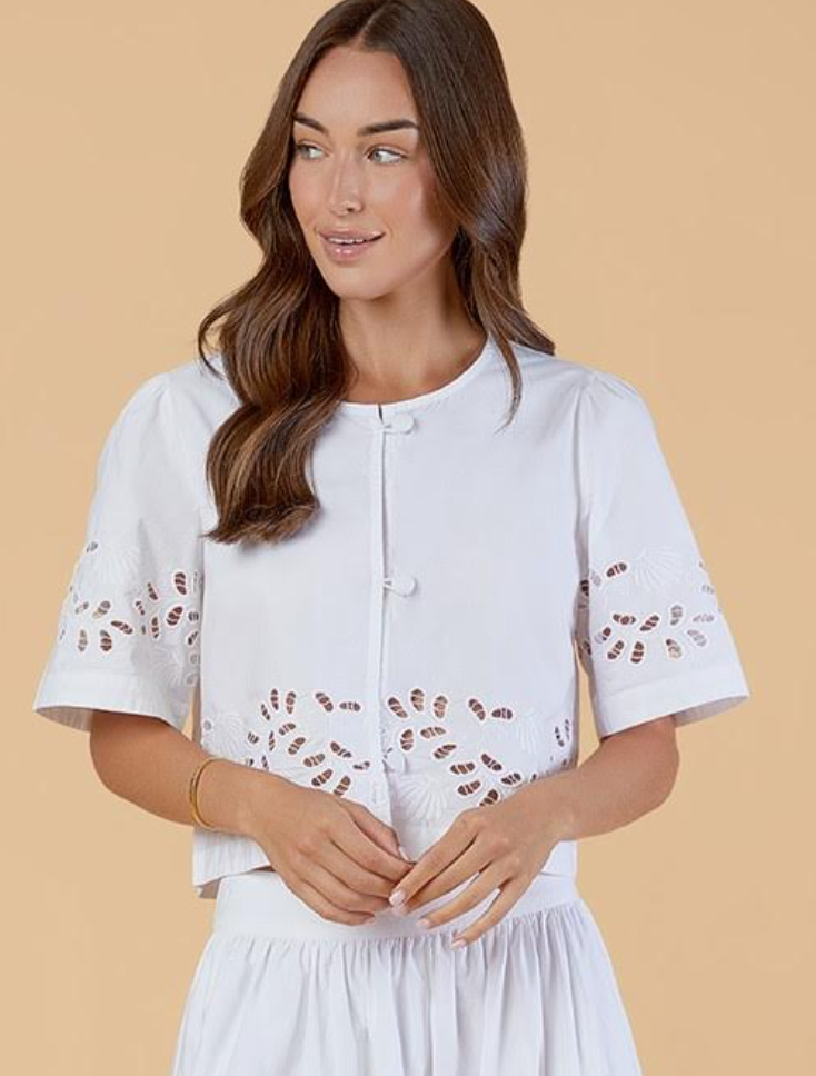 Olivia by Livro Heidi Top in White