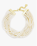 Jackie Pearl Collar Necklace