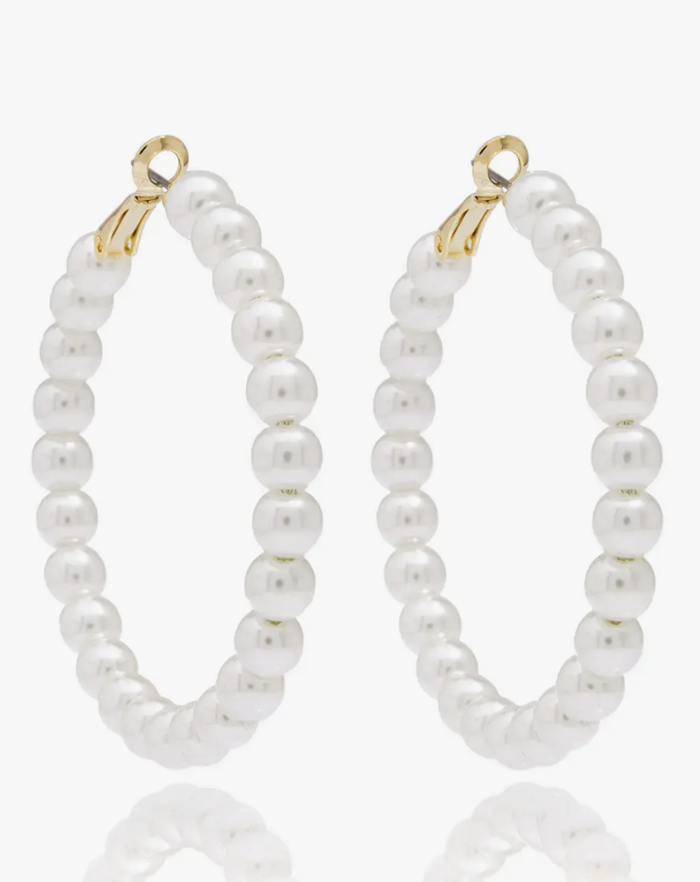 Pearl Hoops