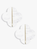 Clover Earrings in Pearl