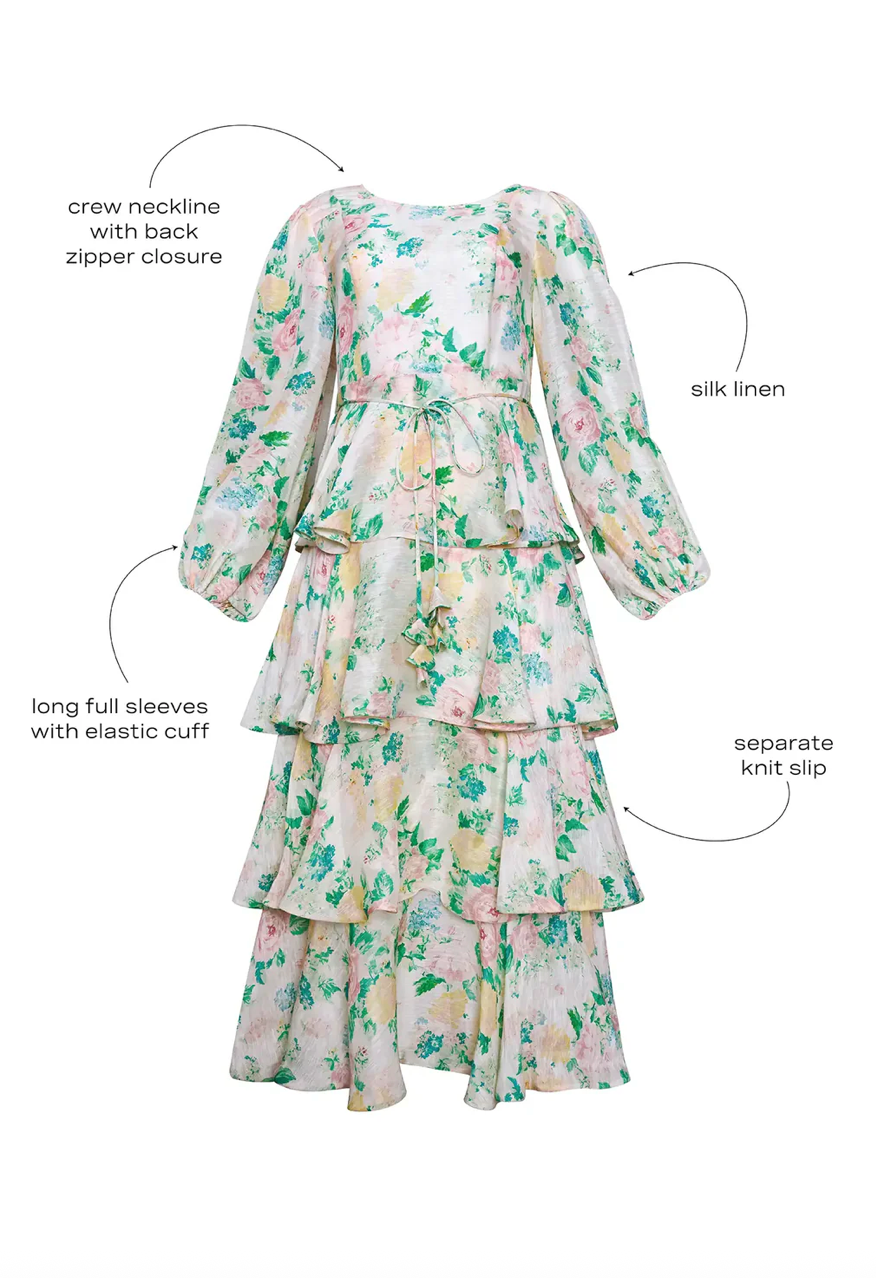 Hunter Bell Chelsea Dress in Garden Rose Peony