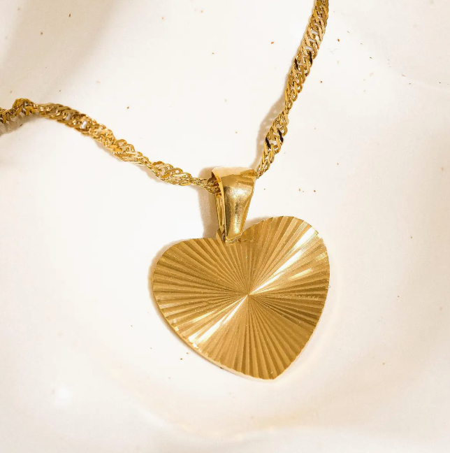 Grace Heart Necklace