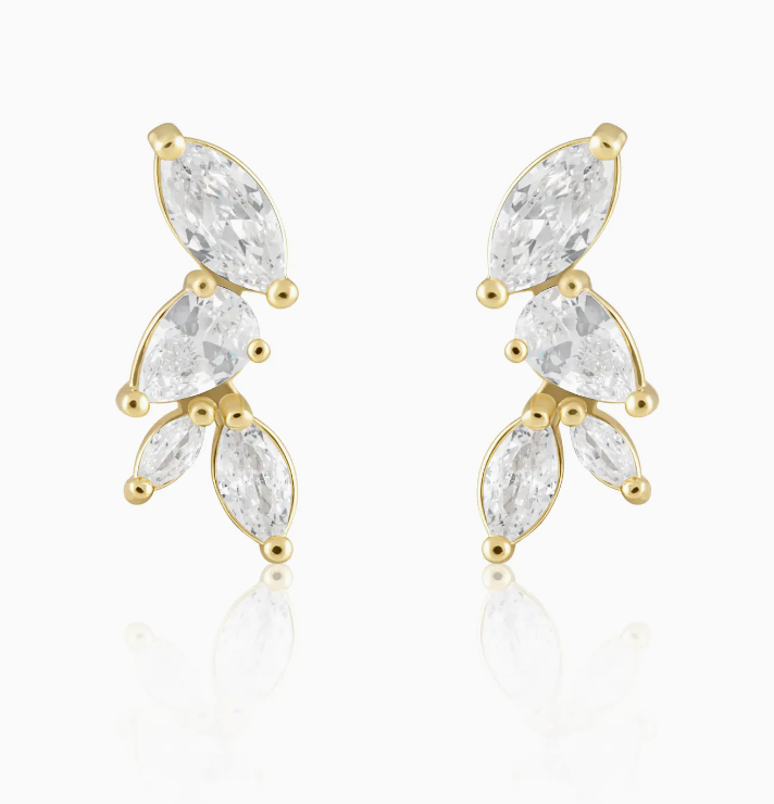 Claire Sparkle Stud Earrings