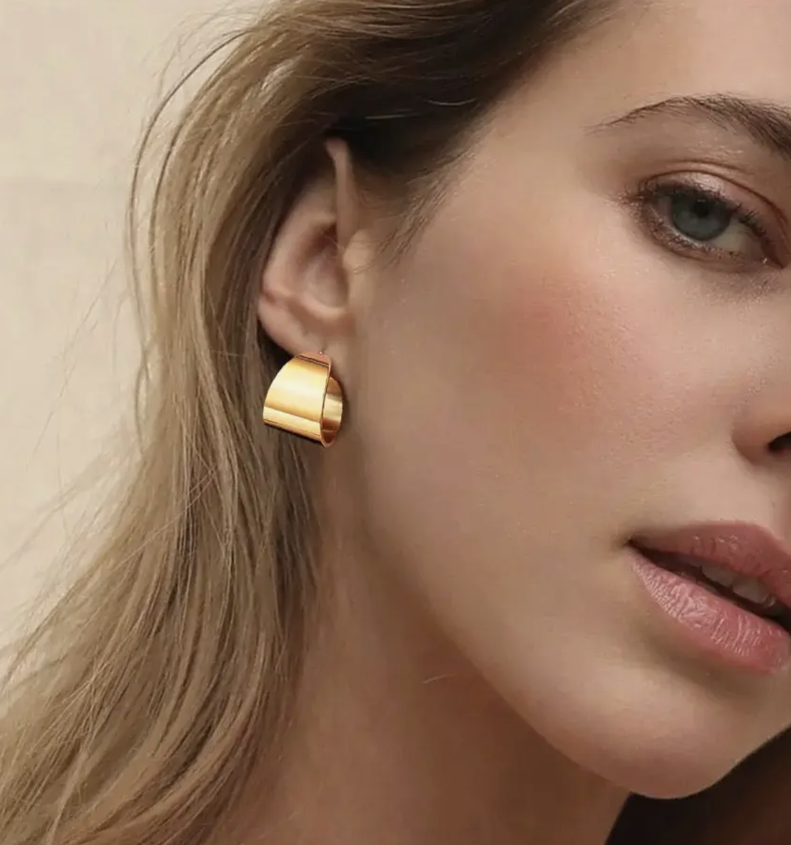Crosby Gold Hoop Earrings