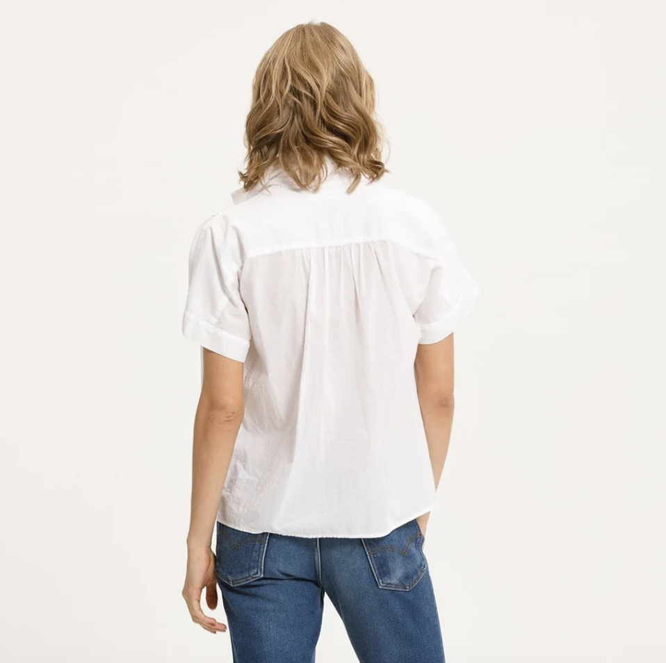 Cali Dreaming Motley Top in White