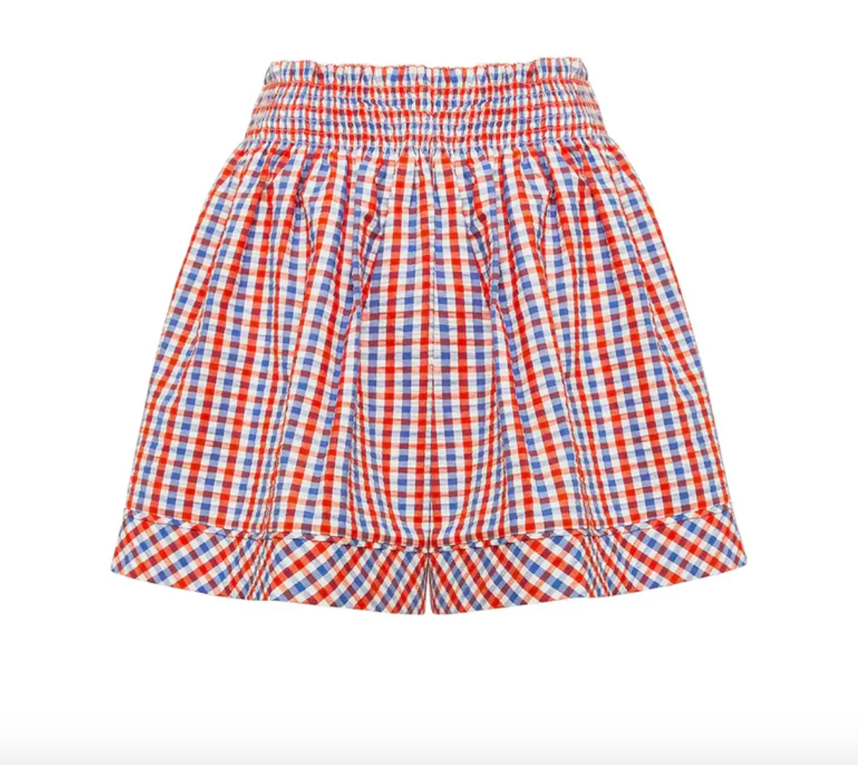 Hunter Bell Jemma Short in Lighthouse Gingham