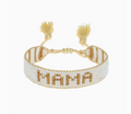 HART White & Gold Mama Bracelet