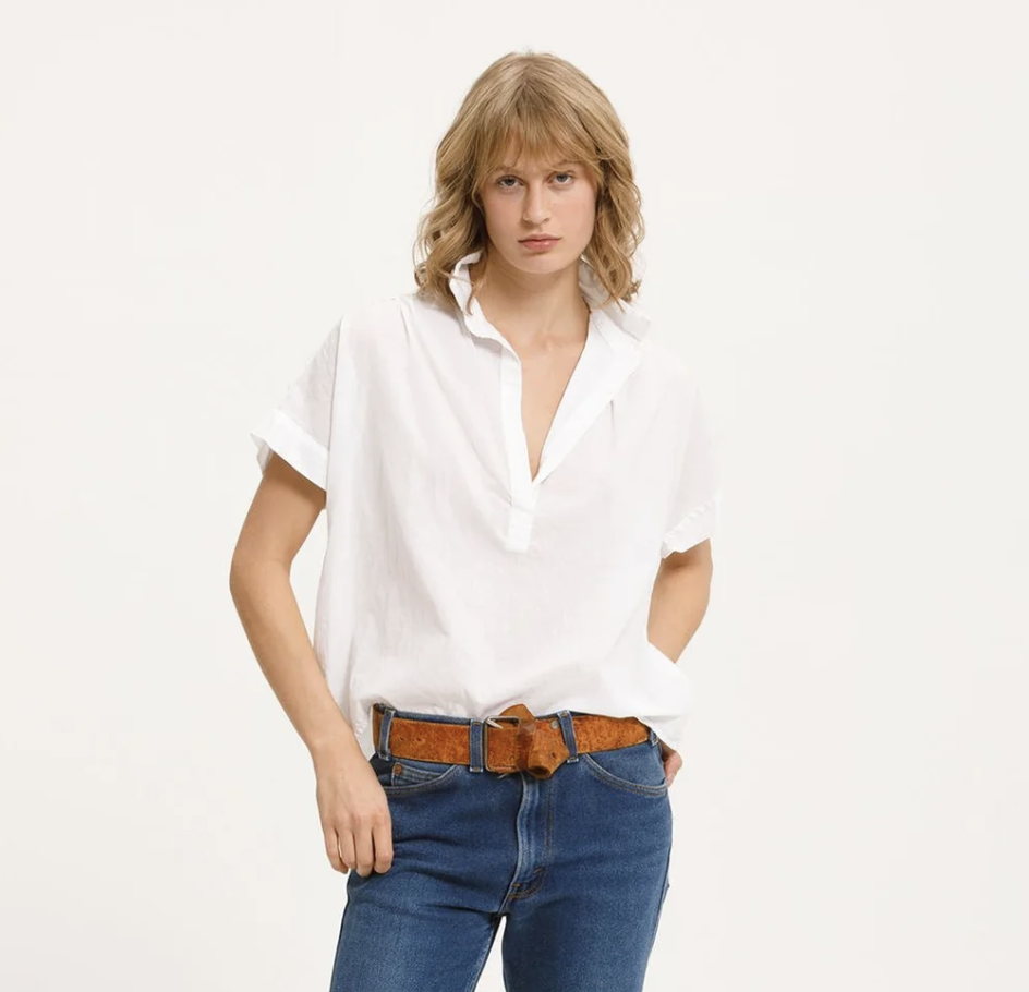 Cali Dreaming Motley Top in White