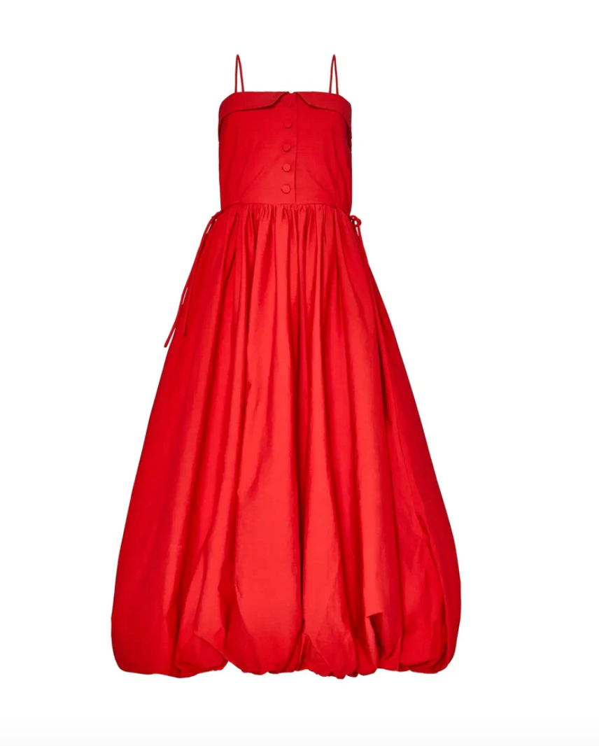 Hunter Bell Taryn Dress in True Red