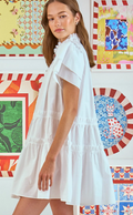 Hunter Bell Merritt Dress in White