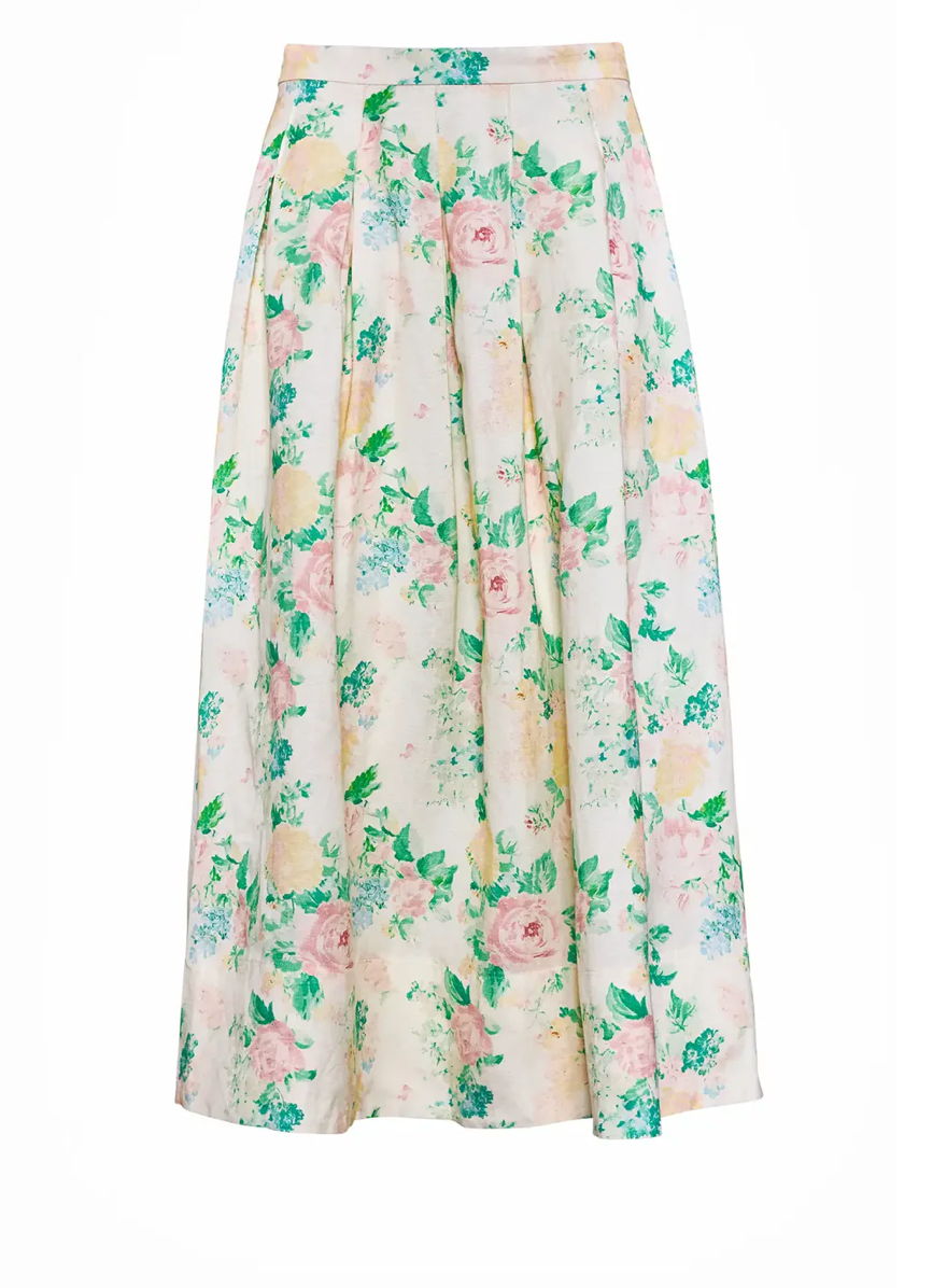 Hunter Bell Alexis Skirt in Garden Rose Peony