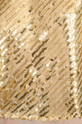 Hunter Bell Pixie Top in Gold Sequin