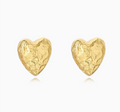 Grace Heart Stud Earrings