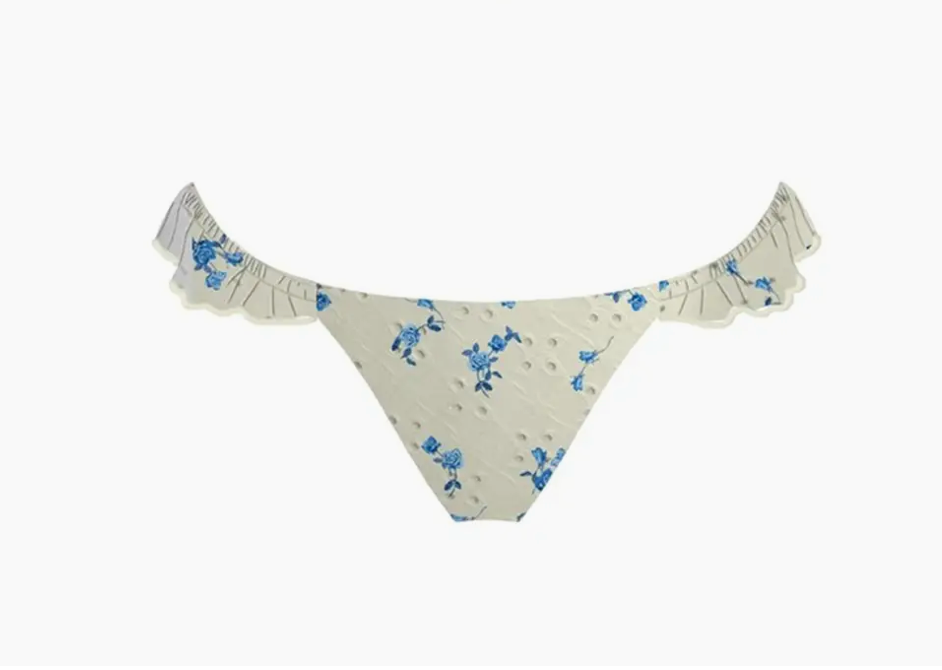 Jetties Bikini Set in White Eyelet