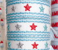 Red, White & Blue Stars Bracelet
